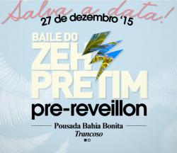 panfleto Baile do Zeh Pretim