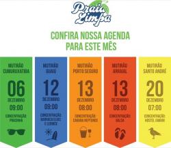 panfleto  Mutiro de Limpeza das praias de Arraial d'Ajuda