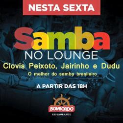panfleto Samba no Lounge