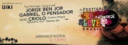 panfleto Carnaval BeLove Brasil - GABRIEL O PENSADOR + The Perrengz