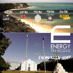panfleto Energy Trancoso 2017 - Reveillon