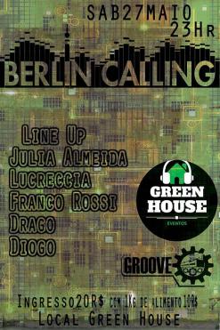 panfleto Berlin Calling
