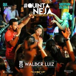 panfleto Quintaneja com Walber Luiz