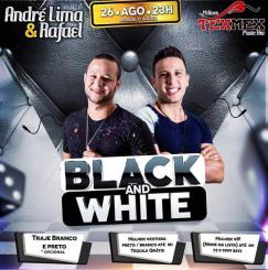 panfleto Black & White - Andr Lima e Rafael