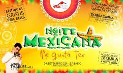panfleto Noite Mexicana