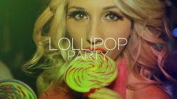 panfleto LolliPop Party