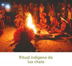 panfleto Ritual indigena Patax da Lua Cheia