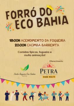 panfleto Forr do Eco Bahia