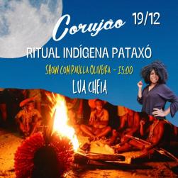 panfleto Ritual indígena Pataxó da Lua Cheia