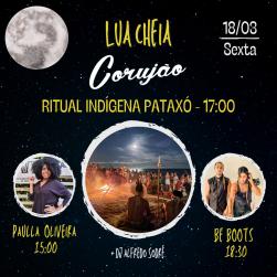 panfleto Paulla Oliveira + Festa da Lua Cheia