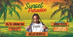 panfleto Sunset Paradise - Hlio Bentes