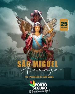 panfleto Festa de São Miguel Arcanjo