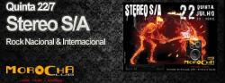 panfleto Banda Stereo S/A