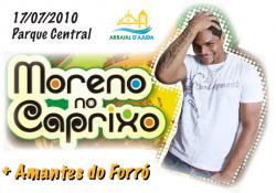 panfleto Moreno no Caprixo + Amantes do Forr