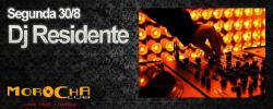 panfleto DJ Residente