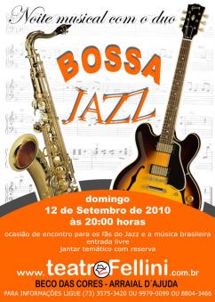 panfleto Bossa Jazz