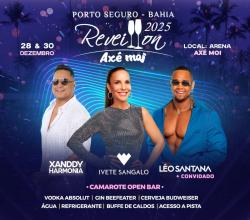 panfleto Rveillon Ax Moi 2025 - Ivete Sangalo, Xanddy Harmonia, Tomate