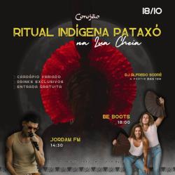 panfleto Ritual da Lua cheia + Jordan FM + Be Boots