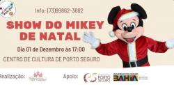 panfleto Show Do Mickey Especial de Natal