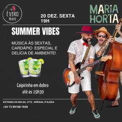 panfleto Summer Vibes - Maria Horta