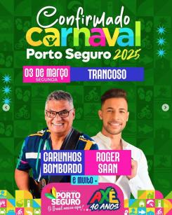 panfleto Carlinhos Bombordo e Roger Saan