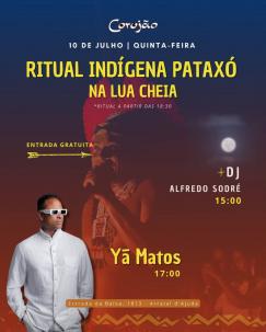 panfleto Ritual indgena Patax da Lua Cheia