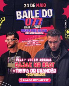 panfleto Baile do 077
