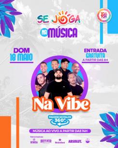 panfleto Se Joga na Msica - Na Vibe