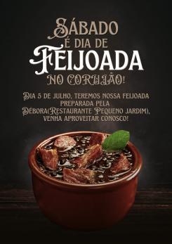 panfleto Archer 54 + Feijoada da Dbora