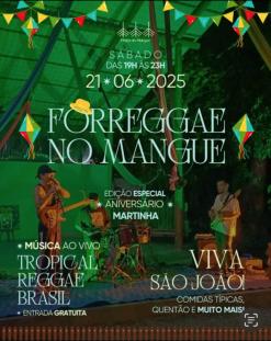 panfleto Forreggae no Mangue - So Joo