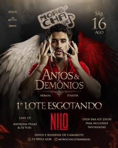 panfleto Anjos & Demnios - Nilo