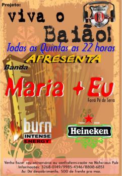 panfleto Viva o Baio