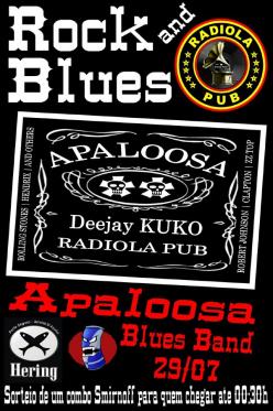 panfleto Apaloosa Blues Band