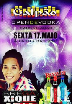 panfleto Open de Vodka Saborizada