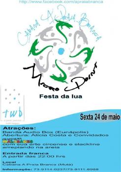 panfleto Festa da Lua