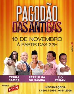 panfleto Pagodo das Antigas