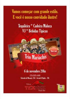 panfleto Inaugurao do Milloca TexMex 