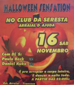 panfleto Halloween Sensation