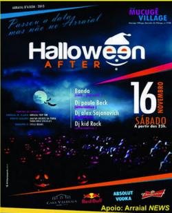 panfleto Halloween After