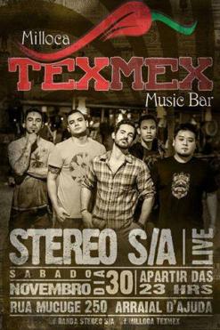 panfleto Banda Stereo S/A