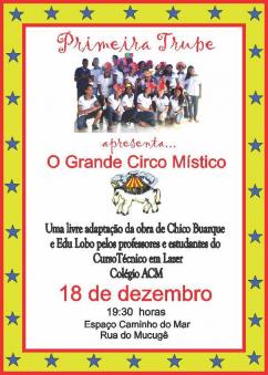 panfleto O Grande Circo Mstico