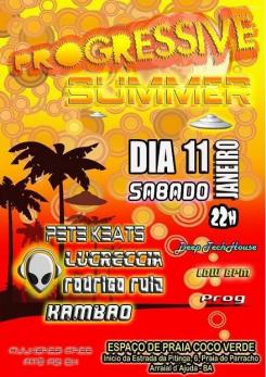panfleto Progressive Summer