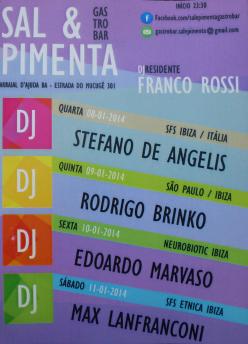 panfleto Dj Rodrigo Brinko