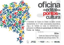 panfleto Oficina de apresentao do Edital dos Pontos Cultura