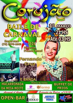 panfleto Baile de Carnaval