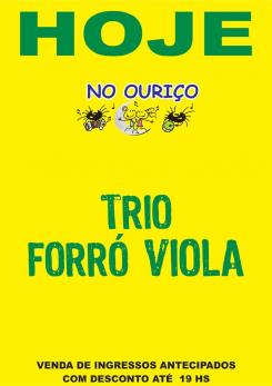 panfleto Trio Lampio e Forr Viola