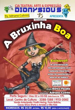 panfleto 'A Bruxinha Boa'