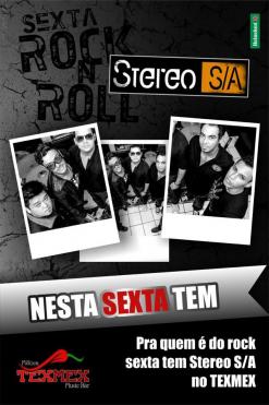 panfleto Banda Stereo S/A