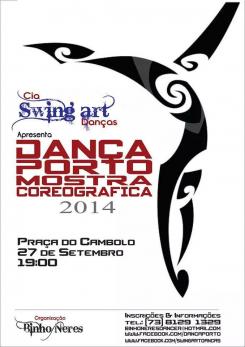 panfleto Dana Porto - Mostra Coreogrfica 2014