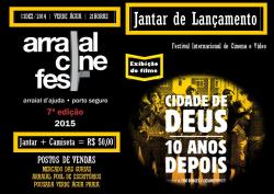 panfleto Lancamento oficial da 7 edio do Arraial Cine Fest
